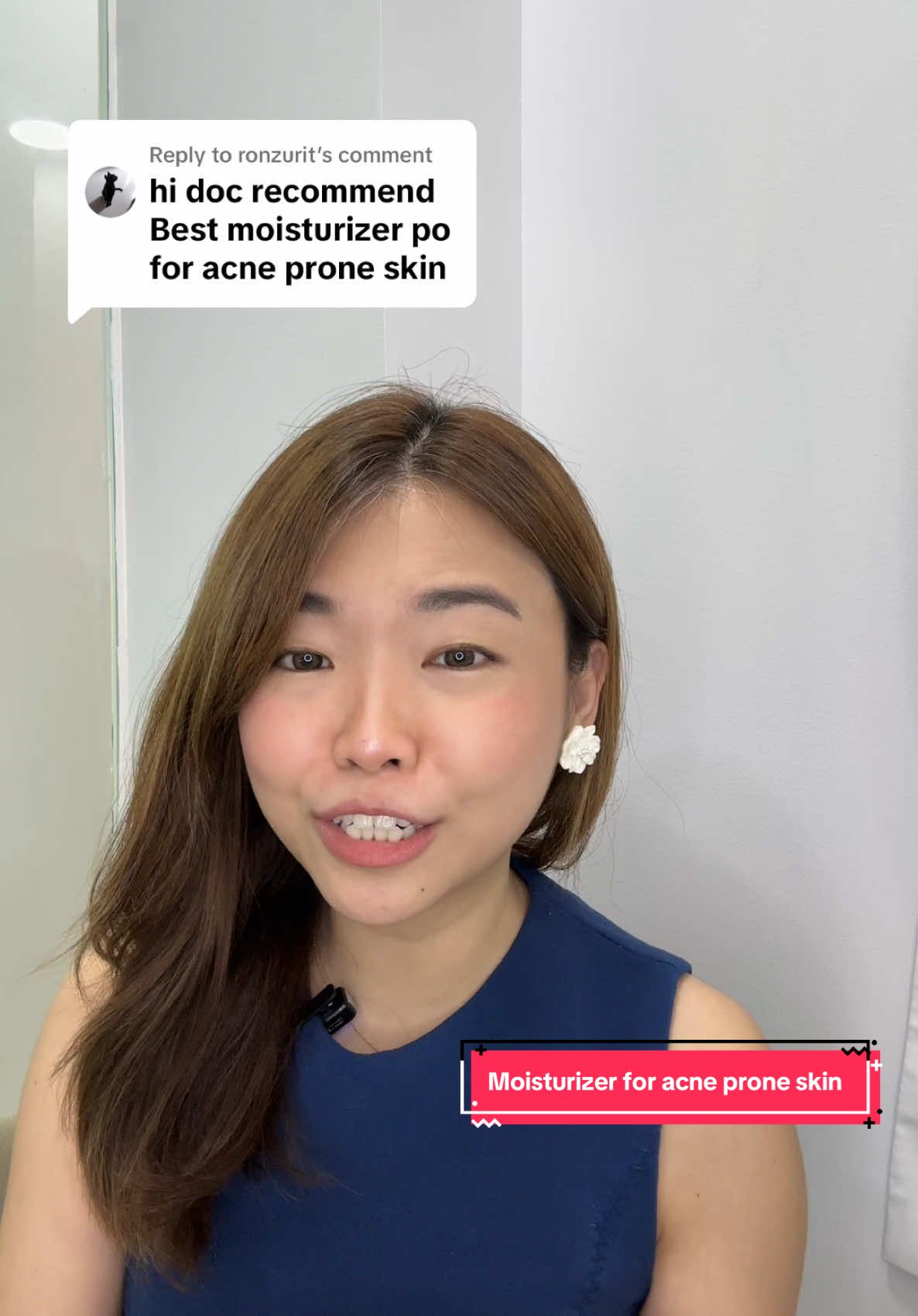 Replying to @ronzurit  moisturizer for acne prone skin 💓 #skincaretips #LearnOnTikTok 
