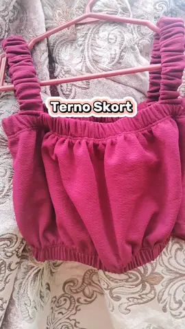 Sleeveless Terno Skort for kids #ternoforkids #kidsterno #kidsclothes #kidsfashion #skortterno #sleevelessskortterno 