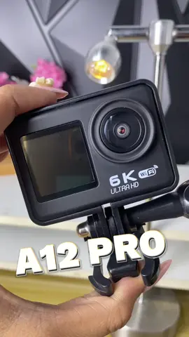 Tutorial on how to connect 6K action camera to your phone. #6kactioncamera #bestrecommended #fyp #affordable #actioncamera #trending #vlogging #waterproof #dualscreen 