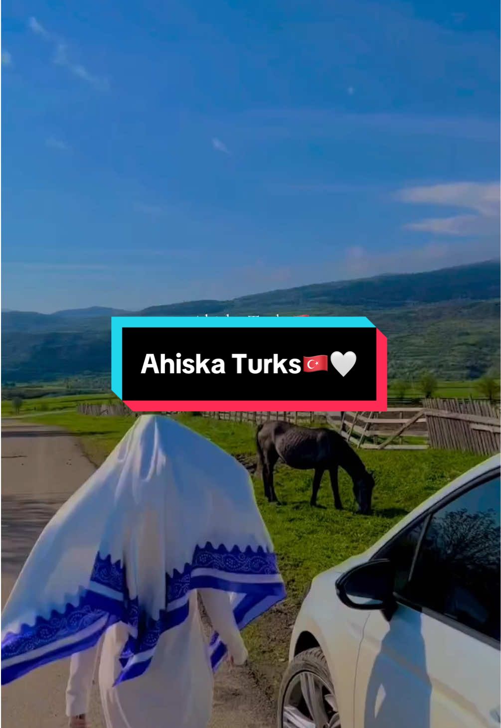 Ahiska Turks🇹🇷🤍 since I saw so many videos with completely unrelated pictures (including pictures of North Caucasian people) saying “Ahiska Turks” I wanted to make my own version. Enjoy🤍💞 #fyp #ahiska #traditional #viralvideos #culture #dance #mountains 