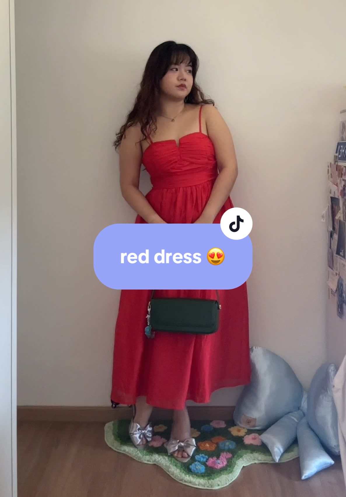 @FASH MOB nailed it again for their final CNY collection ❤️💫 wearing Randy Ruched Tencel Midi in Red (Size L)  #fashmob #fitspo #fashioninspo #whattowear #howtostyle #CNY2025 #fyp 
