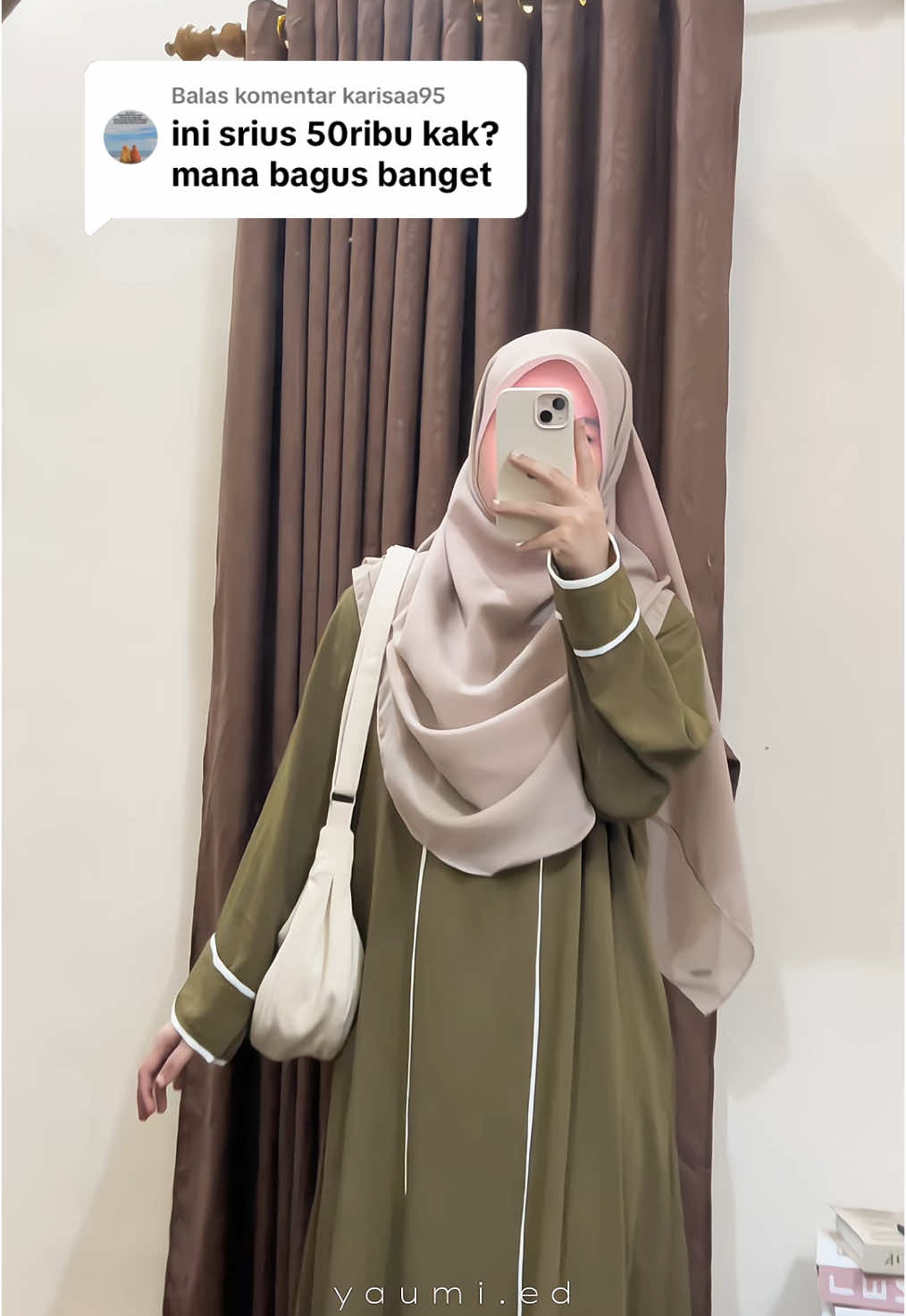 Membalas @karisaa95 masyaAllah bener secantik ituu cuma 50ribuan ❤️