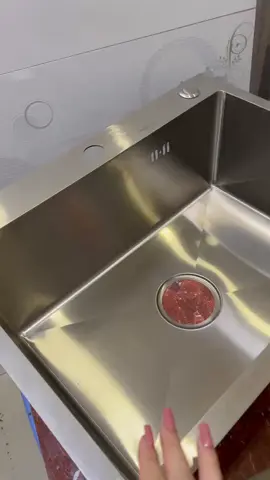 Chậu rửa chén inox 304 một học chậu đúc 45cm×60cm,có nhiều kích thước cho anh chị chọn lựa.