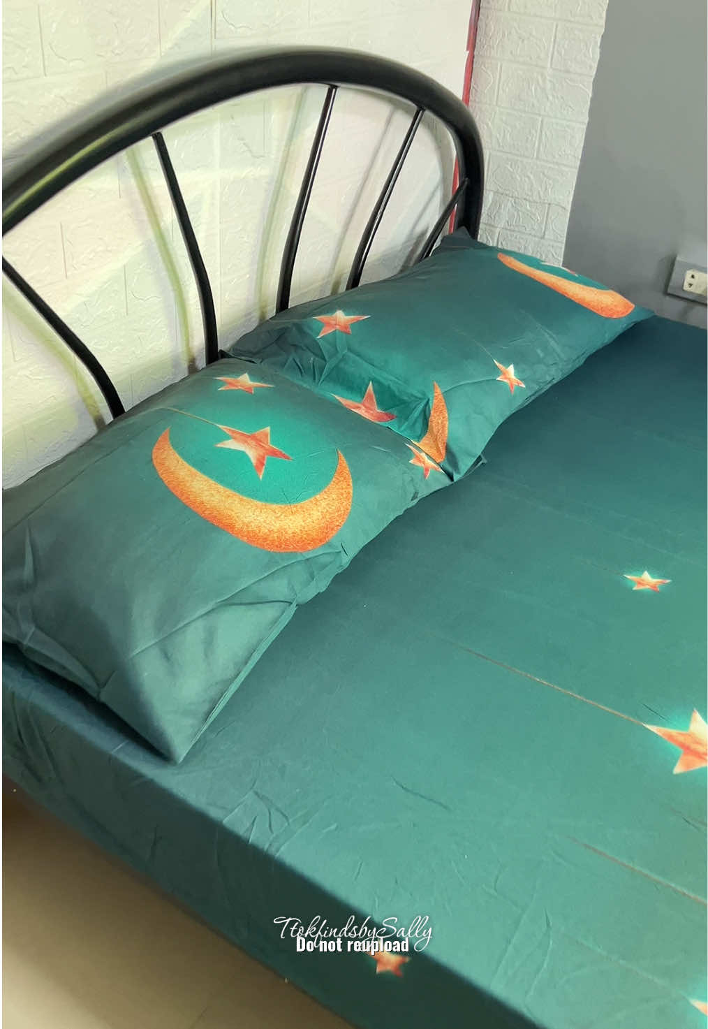 Green is 💚 #bedsheets #bedsheet #bedroom #fyp #ttokfindsbysally 