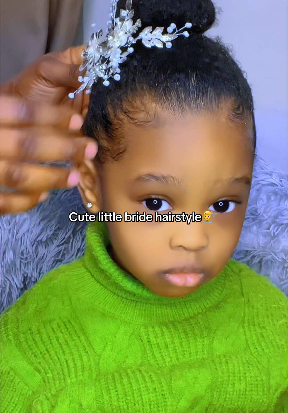 Quick little bride hairstyle 😍