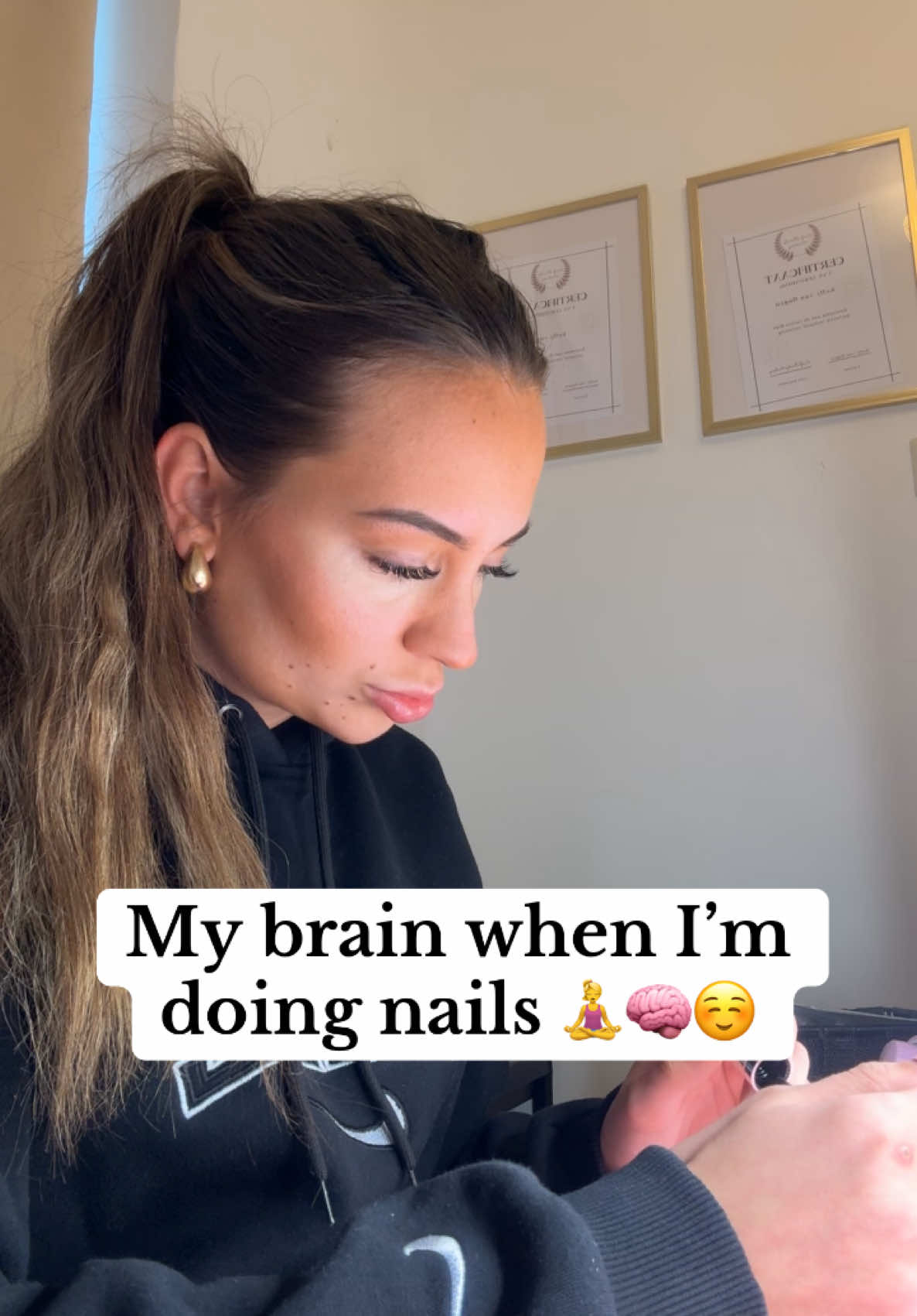 💅🏽💅🏽 #capcut #mybrain #kellysbeautybar #fy #thegelbottle #nailtutorial #beginnernailtech #nailinspo #beauty 