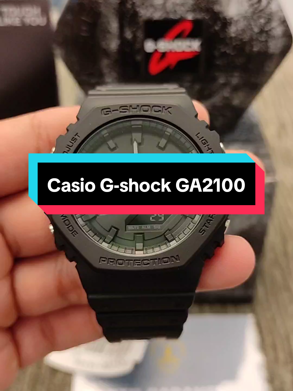 jam tangan casio g-shock ga 2100 #jamtangan #jamtanganpria #jamtangangshock #jamtangancasio #casio #watch #cuantanpabatas #belanjaditiktok #belanjalokal 
