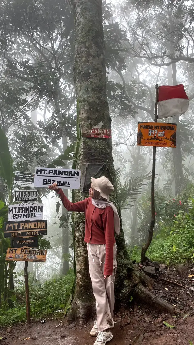 Bagaimana Perjalanan Kalian Hari Ini? 📷 Tiktok : @inipinkkyaa  #gunungpandan #mtpandan897mdpl #bojonegoro #madiun #nganjuk #mountain 