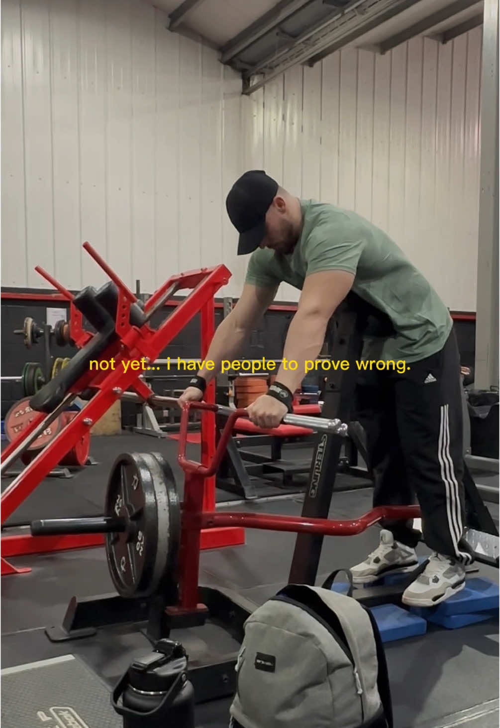 Don’t stop till you’re where you want to be👊🏼 never give up👊🏼 #capcut_edit #fyp #motivation #GymTok #bodybuilding 