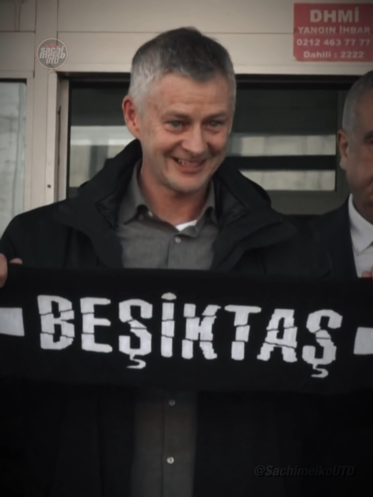good luck ole! #manchesterunited #emyu #manunited #manutd #olesolskjaer #solskjaer #besiktas #sachimeikoutd #fyp