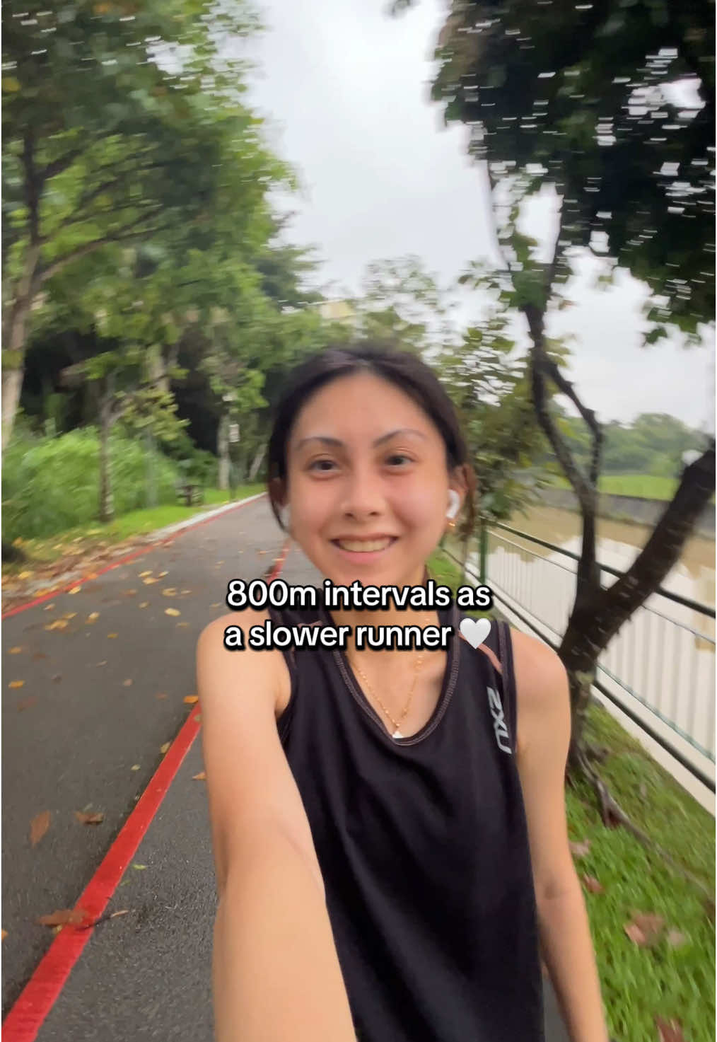 Supposed to do 5 set of 800m intervals but DNF 😭 will try again 💪🏼 #Running #intervaltraining 