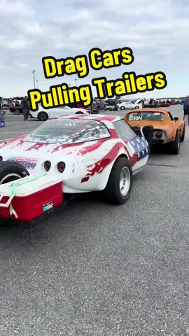 Have you ever seen a drag car pulling a trailer? These are a few of my favorite from Sick Week 2023 #sickcarsandtrucks #draganddrive #racecar #boostedcars #dragracing 