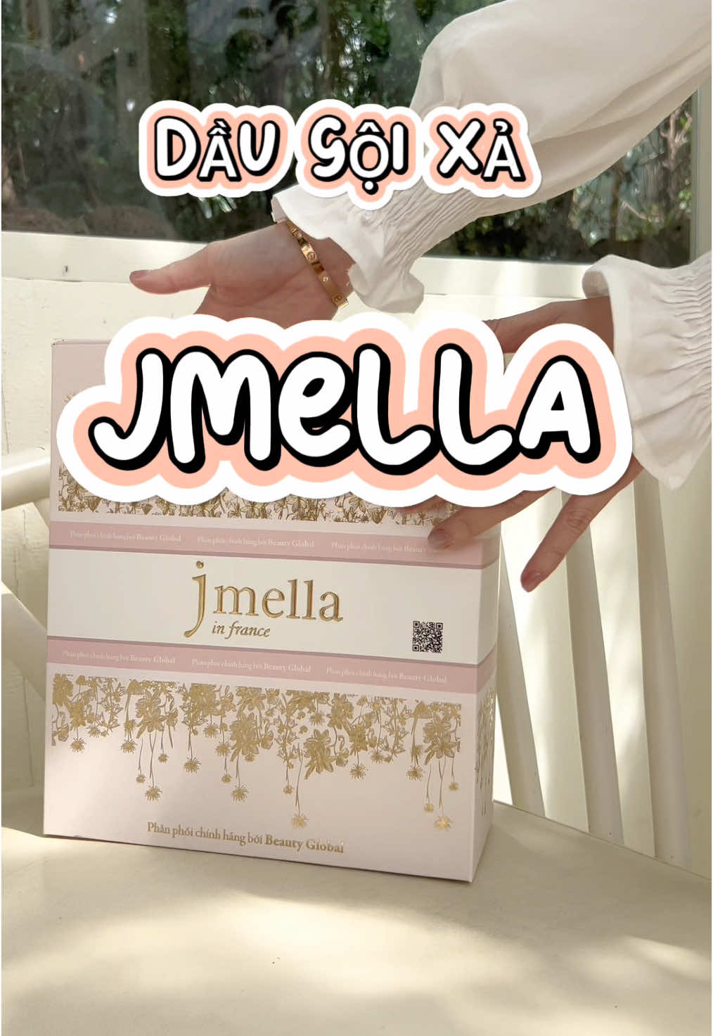 Dầu gội kèm dầu xả hương hoa Pháp Jmella #jmella#beautyglobal #daugoinuochoa #chamsoctoc #tocdep #nhangoccogi #xuhuong 