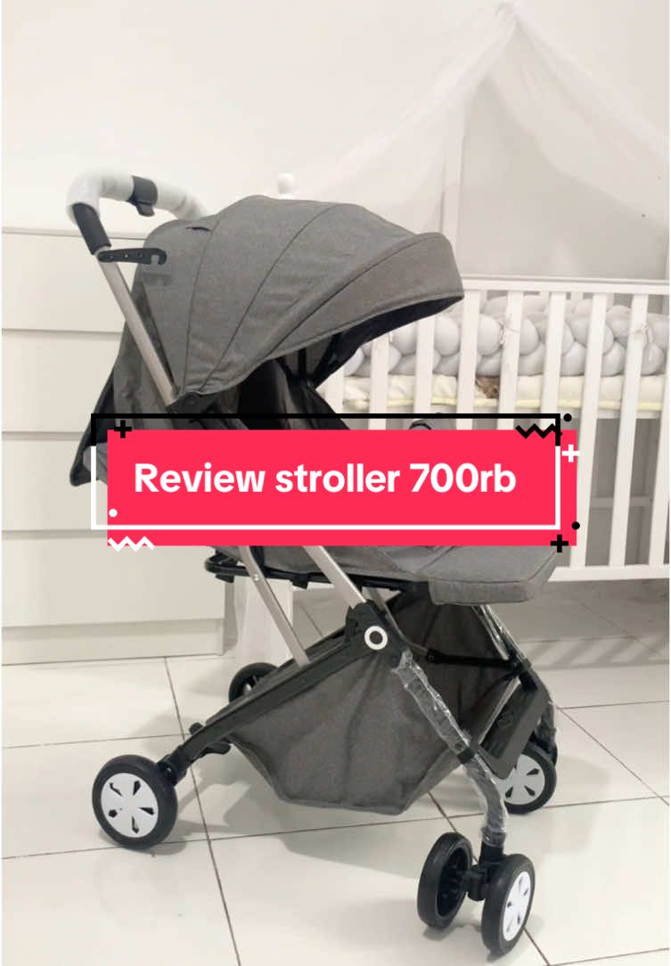 Review stroller ke -4 hanan🫶🏻🥰  #stroller #strollerbayi #reviewstroller #unboxingstroller 