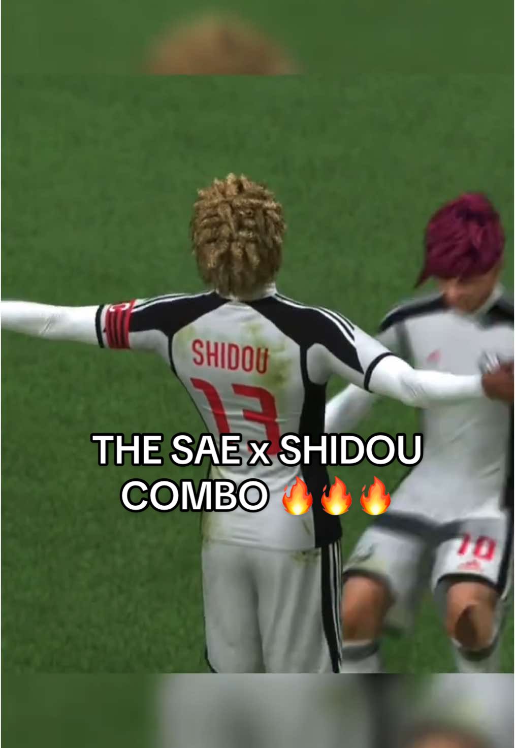 The Sae x Shidou combo 🔥 #bluelock #proclubs #itoshisae #shidouryusei #eafc25 