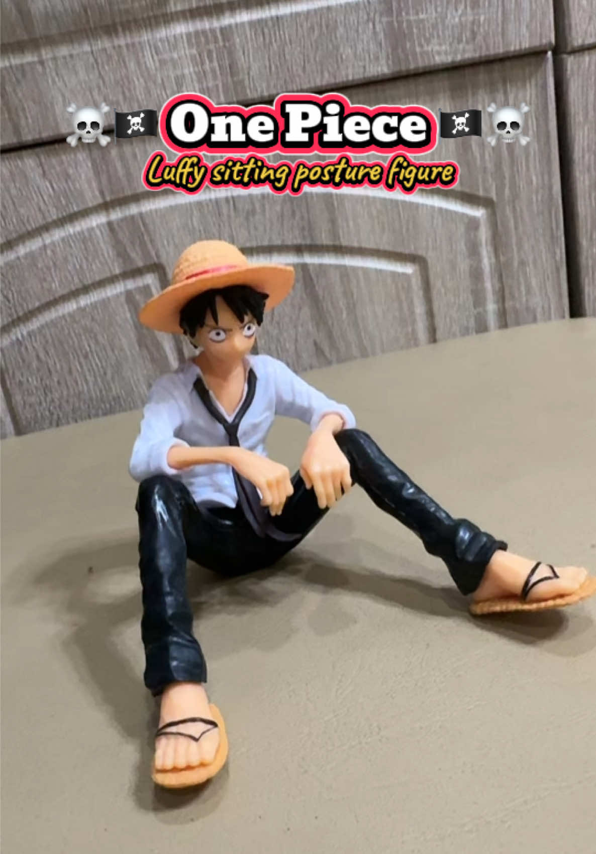 One Piece Luffy sitting posture figure #OnePiece #Luffy #ActionFigure 