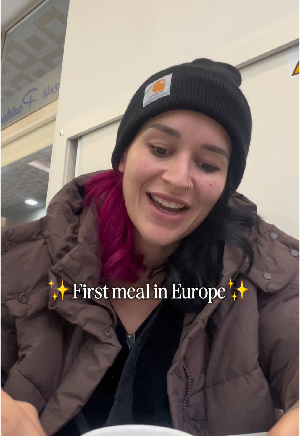 I accidentally ordered the most American meal🤣 #mommashive #europe #travelfamily #movingabroad #portugal #travelingwithkids 