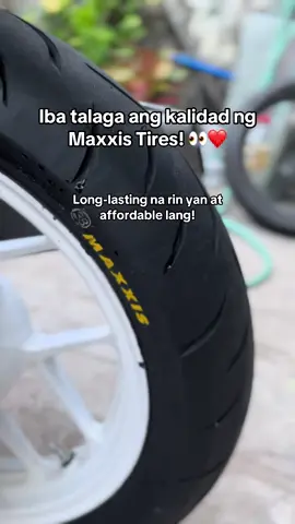 Sobrang ganda ng quality talaga! Hinding hindi ka magsisi! #maxxis #maxxistires #tires #motor #motoraccessories #rider #wheels #wheel 
