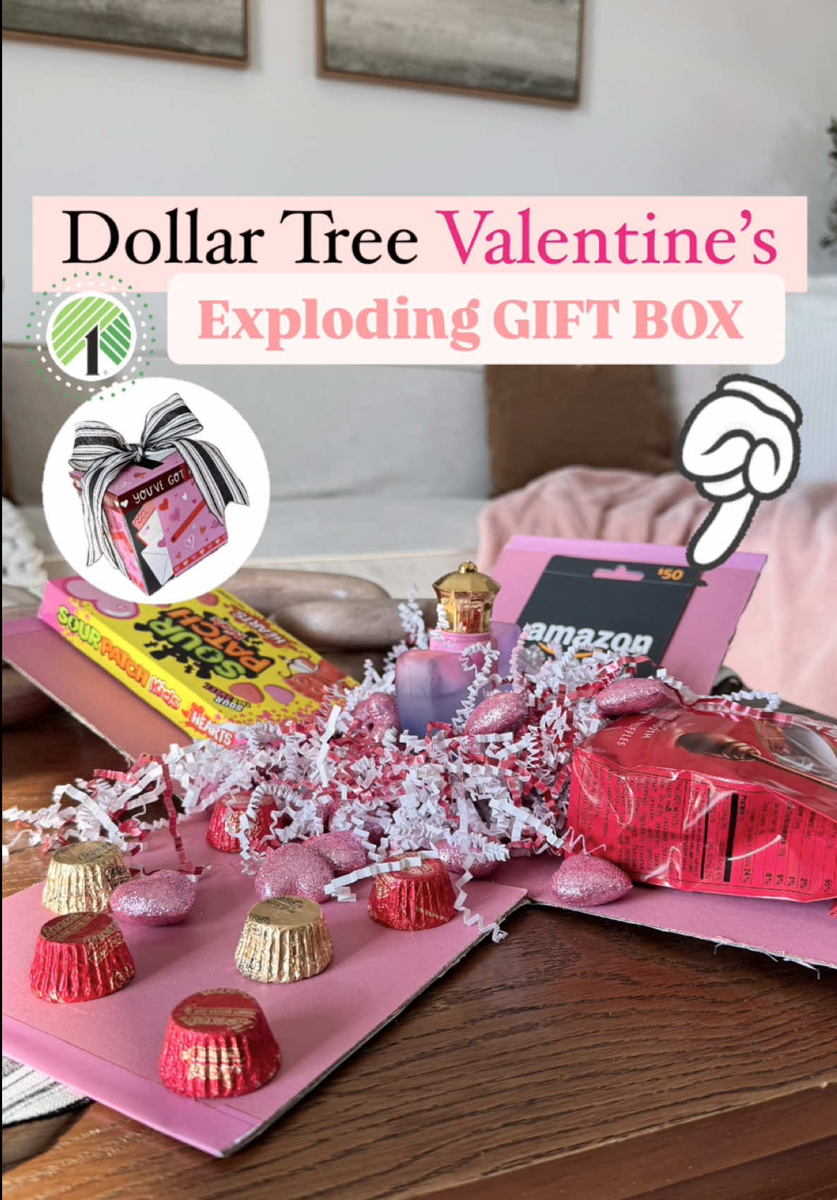 The easiest 💕Dollar Tree Valentine’s Day✨ gift idea!! ♥️ who would you make this gift for?!  #dollartree #DIY #craft #gift #valentines #ValentinesDay #homedecor #design #Home #interior #homedesign #dollarstore #budget #ideas #hacks #lifehacks@Dollar Tree  @Emma Villaneda 