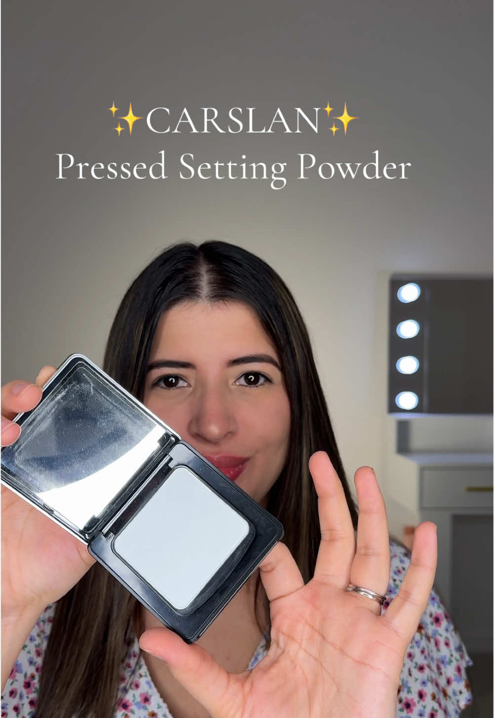 I love how good this setting powder works 🥰💖 Linked in the cart 🛒 #CapCut #makeup #settingpowder #powder #carslan #carslanpowder #tiktokshopjumpstartsale #tiktokshopfinds #fypシ #fyp 