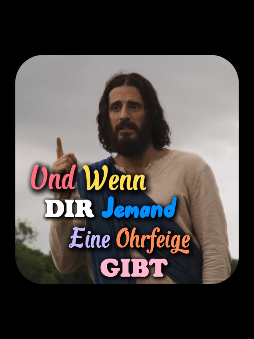 Matthäus 5:39 #jesus #jesusisking #jesuslovesyou #yeshua #christiantiktokcomunity #gott #thechosen #jesusedit #johannesevangelium #bergpredigt #matthäus 