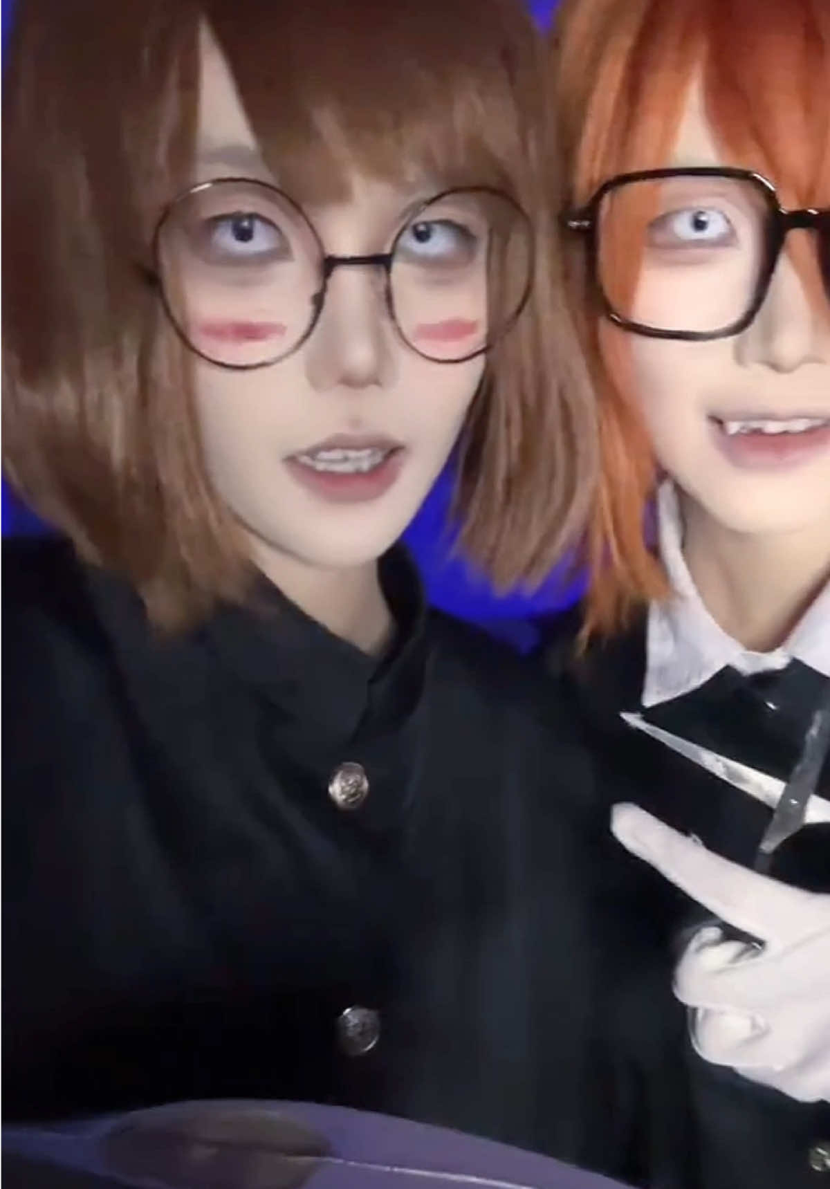 ✂️🪓 #cosplay #ranfren#randal #randalivory #luther #dreamluther #randalsfriends #ranfrencosplay 