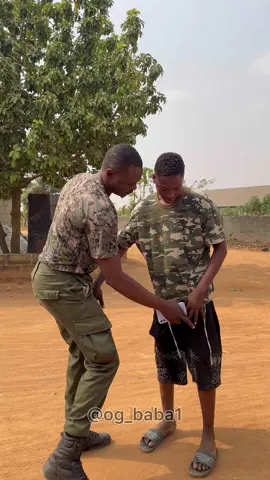 I caught this 14years old boy misusing the carmo uniform