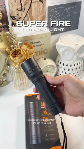 Affordable na led flashlight ba hanap mo? #superfire #flashlight 