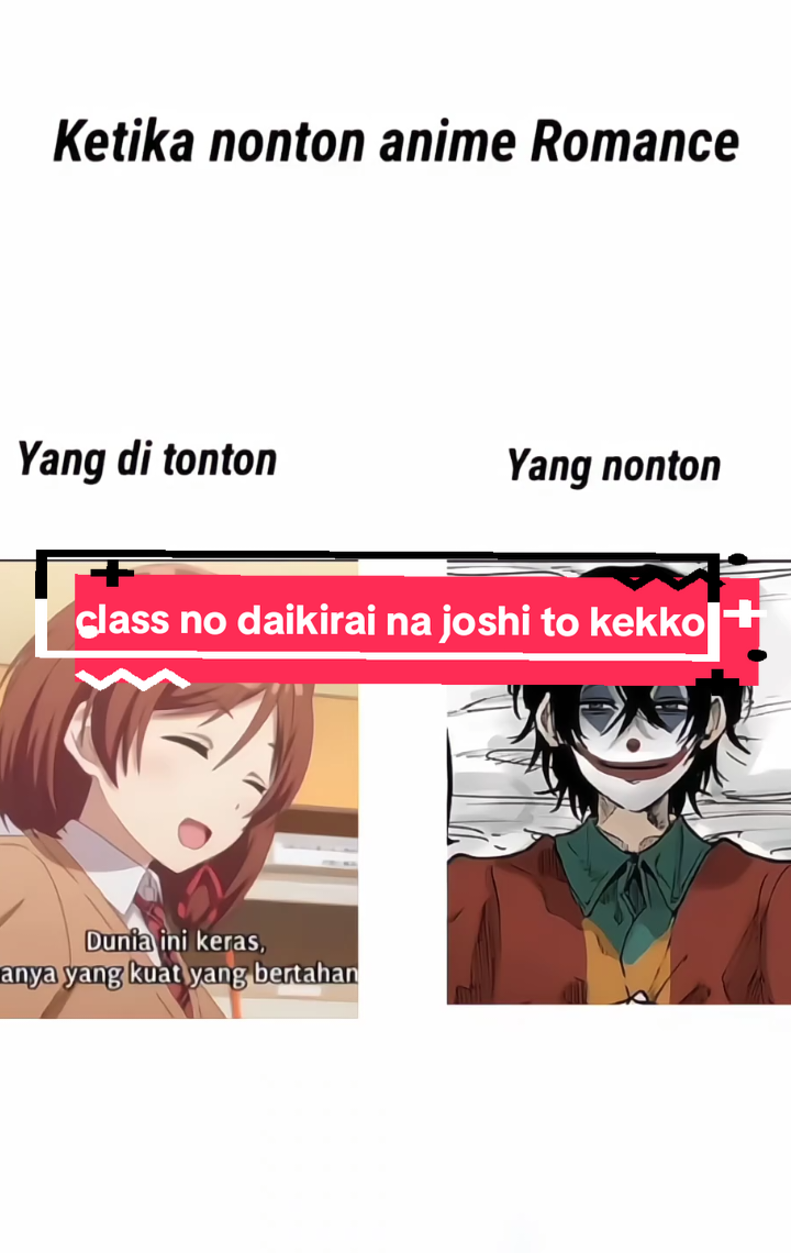 Aseli banget rekk Judul:class no daikirai na joshi to kekkon . . . . #classnodaikirainojoshi #saitohoujou #akanesakuramori #romance #anime #animeedit #badut #kawaii #animerecommendations 