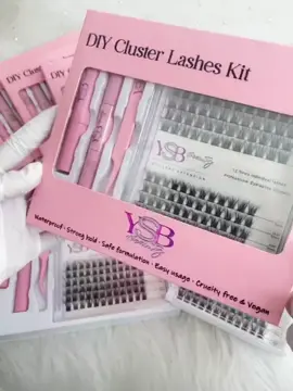 We are soo excited to let you guys know we will be launching our DIY Cluster Lashes 27 January 🥳🥳🥳  We have four different styles for you guys😌 It will be available on our website: wwwysbbeauty.co.uk  ##clusterlashes##forpageforyou##fyp##ysbbeauty##beauty##smallbusinessowner