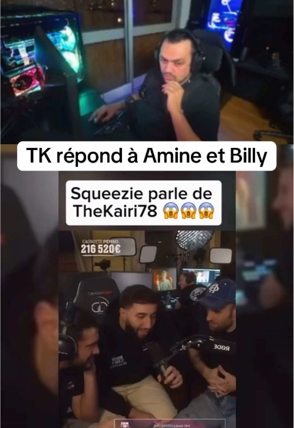 TK répond à Amine et Billy #thekairi78 #tk78 #amine #billy #squeezie #drama @TheKairi78 