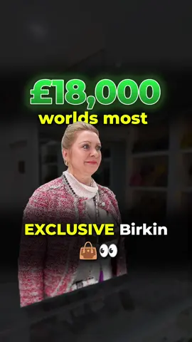 What are your thoughts on this exclusive piece?👀👜 #fyp #birkin #exclusive 