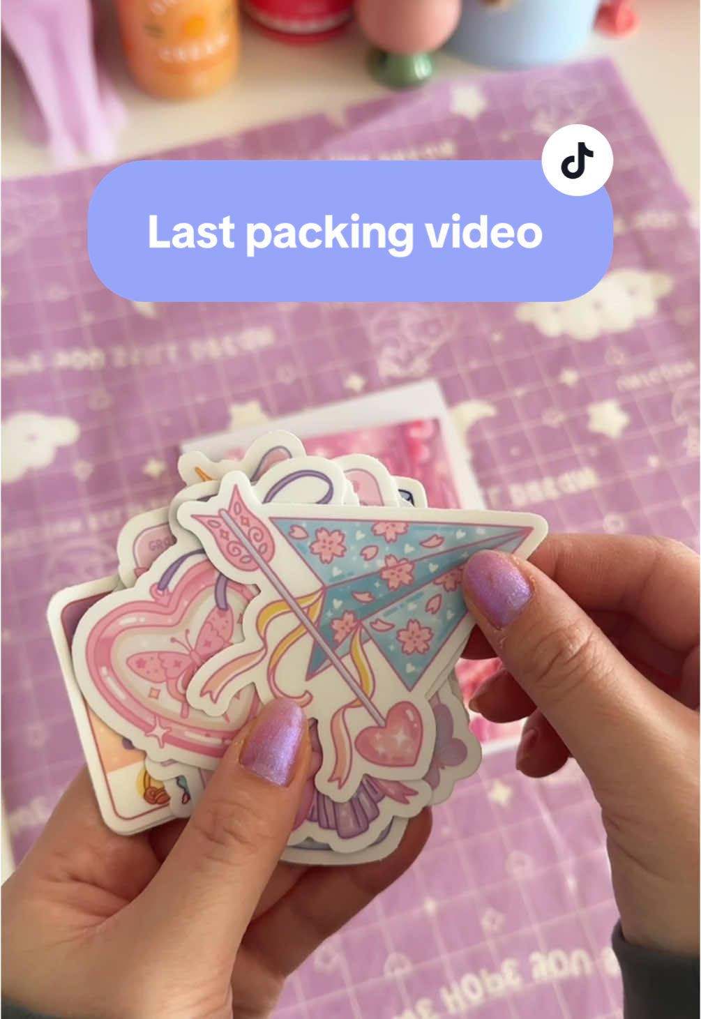 Thank you so much Brianna! This is possibly our last packing video on TikTok if it gets b@nned 🥹  #stickynotes #stationery #cutestationery #packingasmr #packanorder #asmrpackaging #asmr 