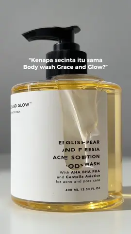 Pejuang back acne wajib punya ini✨🤩 #GraceandGlow #backacne #bodywash 