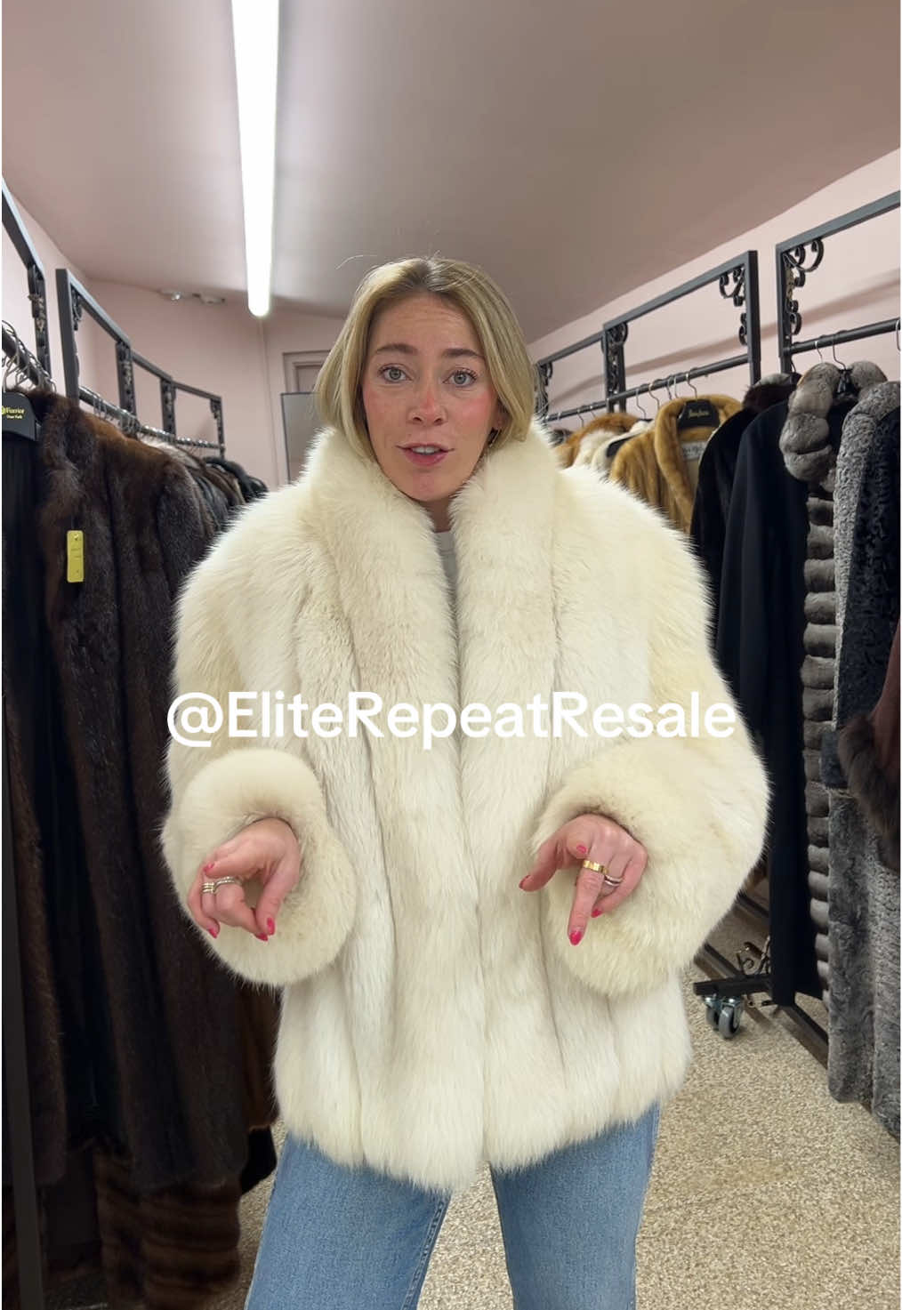 Follow along for fur coats, vintage designer finds & more on IG @EliteRepeatResale !!! 