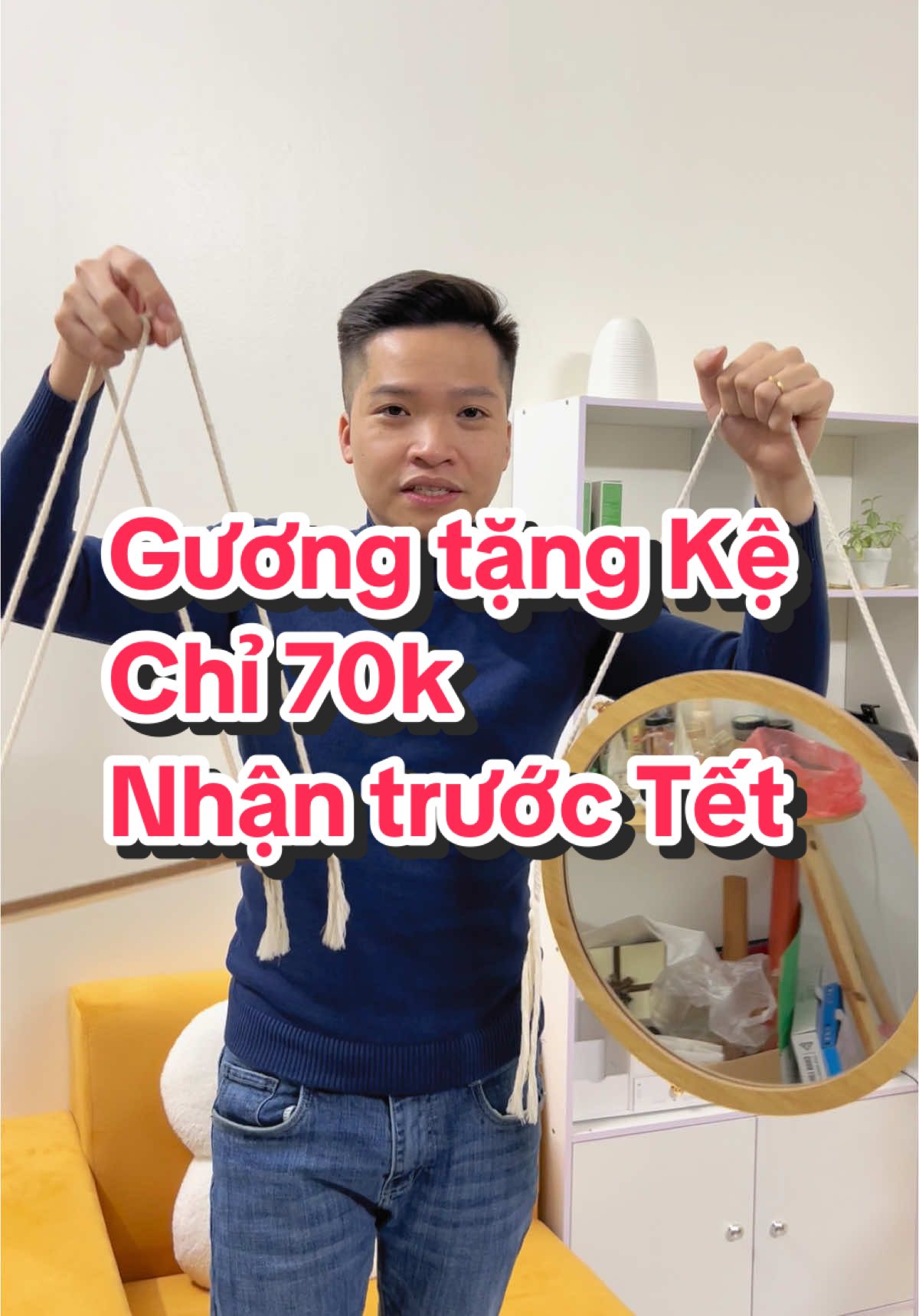Trả lời @Phụng Thực Dụng combo gương hơn 60k miễn xíp, đặt mua gương hôm nay nhận trước Tét #guongtreotuongtrangtri #guongtreotuong #guongdecorphong #guongtrontreotuong #phungthucdung #Tet2025 