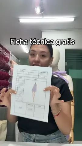 Ficha técnica gratis! #gratis #costura#moda #DIY #patronaje #diseño #enseñanza 