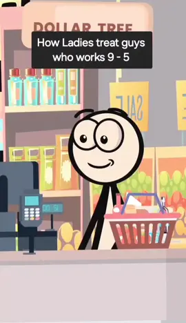 How girls see 9 to 5 guys😄  #relatable #us #funny #animation #comedyvideo #vira