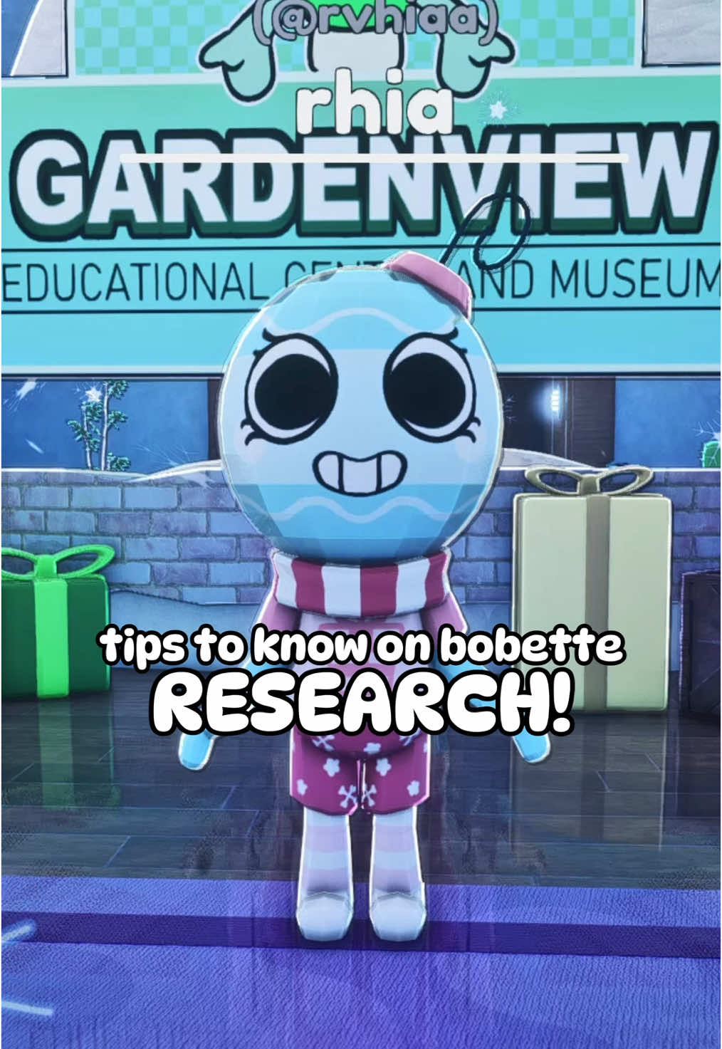 tips on getting bobette research! 🔍 with @twistedelsie @tasha @kiki ໒꒱ ‧₊˚ #dandysworld #roblox #dandysworldupdate #christmas #bobette #dandysworldbobette #research #guide #tips #fyp #viral #twistedrhia 