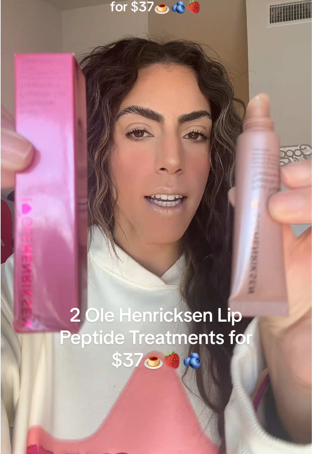 Grab them before you cant!! Im OBSESSED with the @Olehenriksen lip peptide treatments especially in the glimmer shades! You can get two for $37 when normally one is $22! #olehenriksen #lippeptide #lipbalm #lipbalmaddict #lipbalms #lipbalmcollection #glossylips #chappedlips #newyearnewaura #spotlightfinds #tiktokshopcreatorpicks #tiktokshopjumpstartsale #tiktokshoploveatfirstfind 