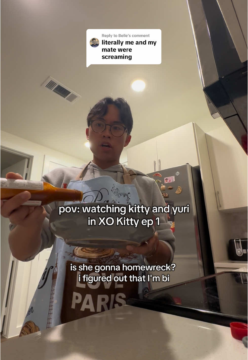 Replying to @Belle CRAZY THING TO SAY AFTER COMING OUT LIKE 😭😭 @Clarence Angelo #xokitty #netflix 