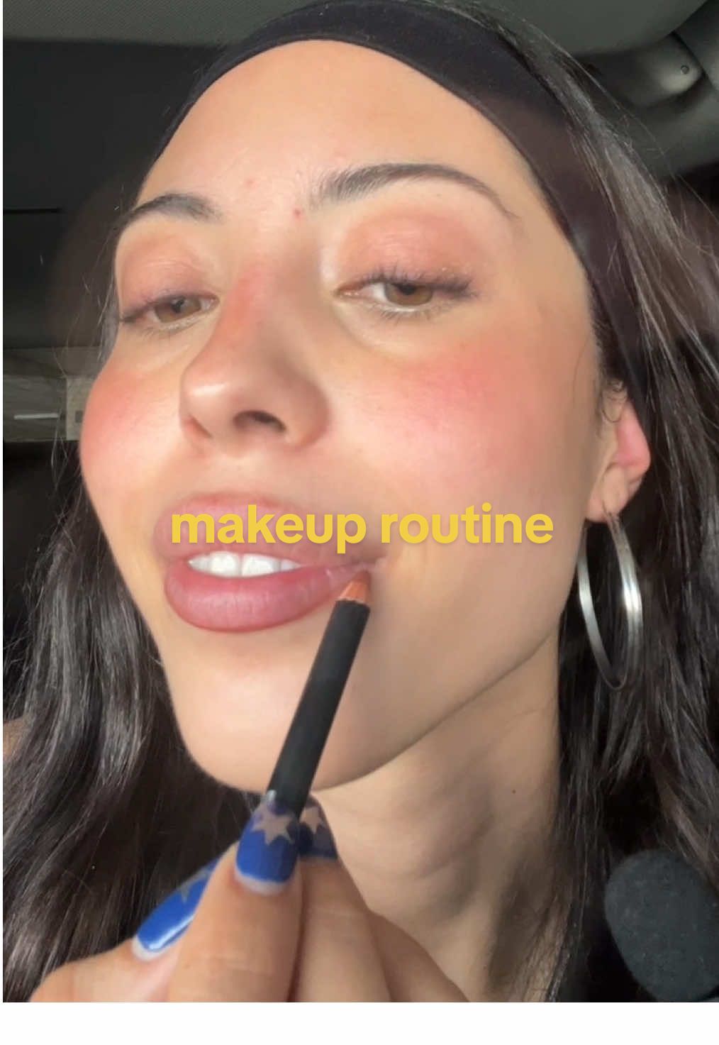 simple pero bonitooo 💋  #MakeupRoutine #schoolmakeup #backtoschool #universidad 