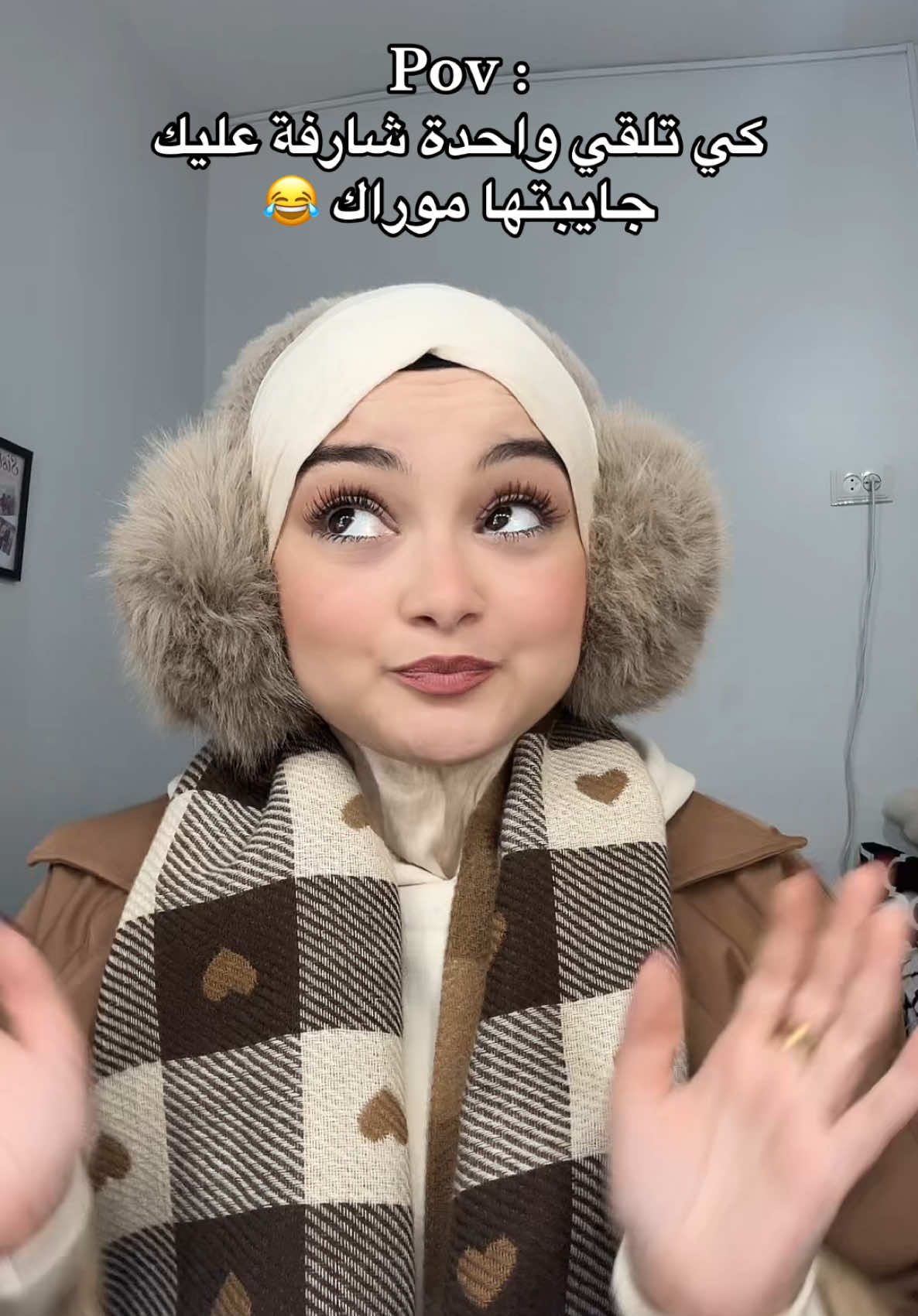 😂😂😂  Insta : fatima_khf___ #challenge #tik_tok #f #hijab #tutorial #الشعب_الصيني_ماله_حل😂😂 #اكسبلوررر #instagram 