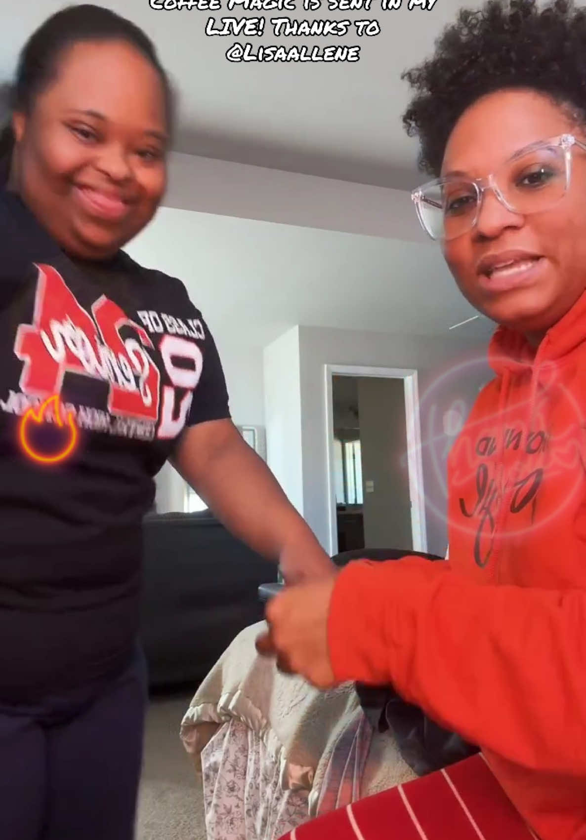 I appreciated it so much! Thank you, Lisaallene! It was the first time I saw this Gift in my LIVE.@Lisaallene #livegift #coffeemagic #ninasimoneray #recap #live