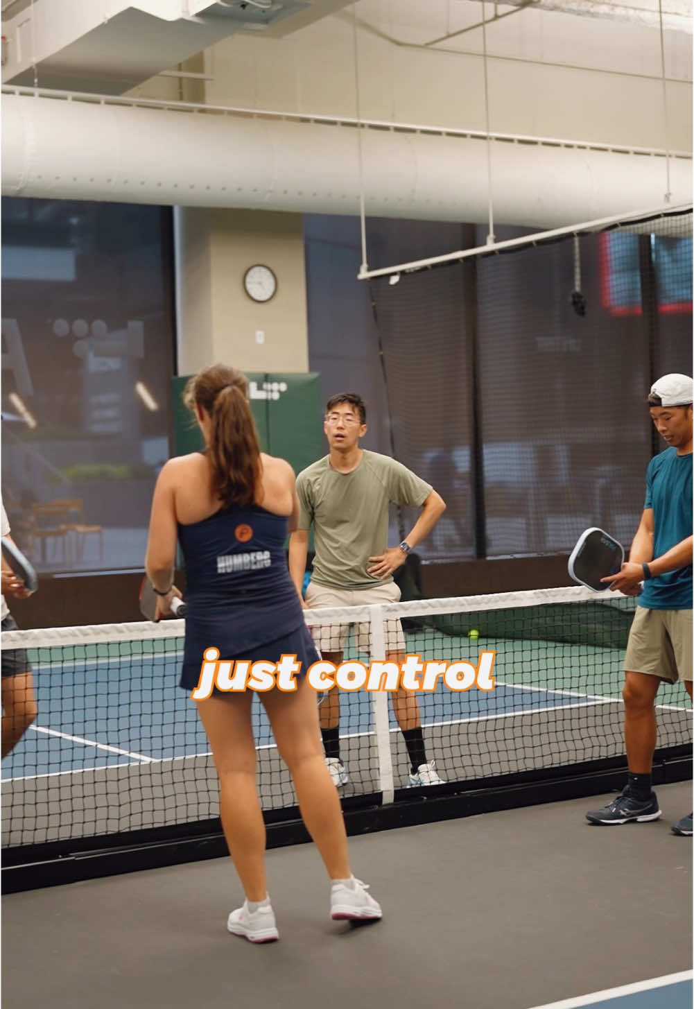 Coach Mari doing her thing 😉 #pickleball 