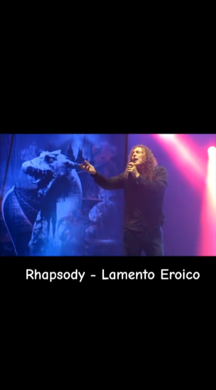 Cuando dicen que el metal son solo gritos 🤫🤫 #rhapsody #metalsinfonico #lamentoeroico #turillilionerhapsody 