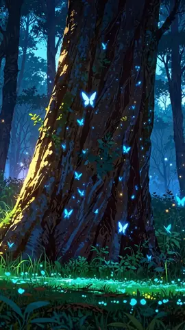 Tranquil Harmony: Graceful Butterfly Amongst Majestic Trees Immerse yourself in the serene beauty of nature as a delicate butterfly gracefully dances amidst the lush branches of majestic trees. Each flutter of its wings brings a sense of peace and wonder, blending harmoniously with the ancient wisdom whispered by the towering trees, creating an enchanting symphony of life and tranquility in a magical forest setting. #bamboo #animewallpaper #wallpaperanime #4klivewallpaper #wallpapervideo #wallpapers #4kwallpaper #butterfly