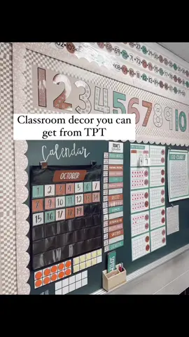Did you know this? When I first started teaching, I had no idea you get could classroom decor on TPT!  But that was back in 2017 😂😂 And now here I am creating decor for TPT and have so much fun doing it ☻ This stunning classroom inspo is from @molding_little_minds_! 😍 She used the Boho dreams bundle to setup this space in her first grade classroom🌿✨ #classroom #teachers #newteachertip 