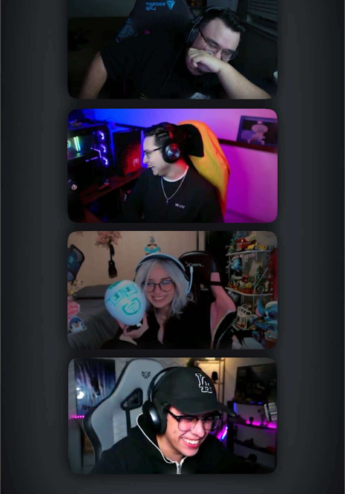 Si están igualitos @Lenniay @Daniel_Zoom @charlitossoficial #elded #humor #vidagamer 