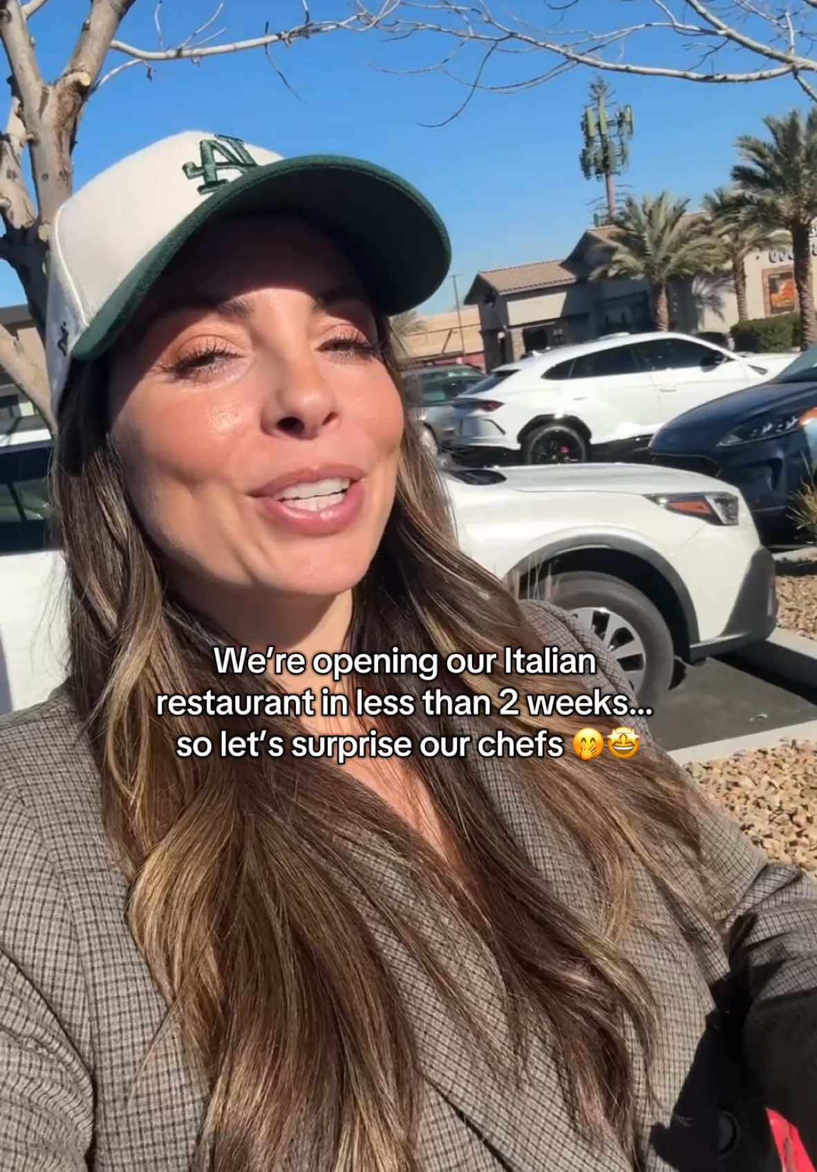 “What is happening?!” 😆❤️ so grateful for our entire team… we could definitely not do this without them. #italian #restaurant #surprise #chef #entrepreneur #dreamteam #vegas #comingsoon 